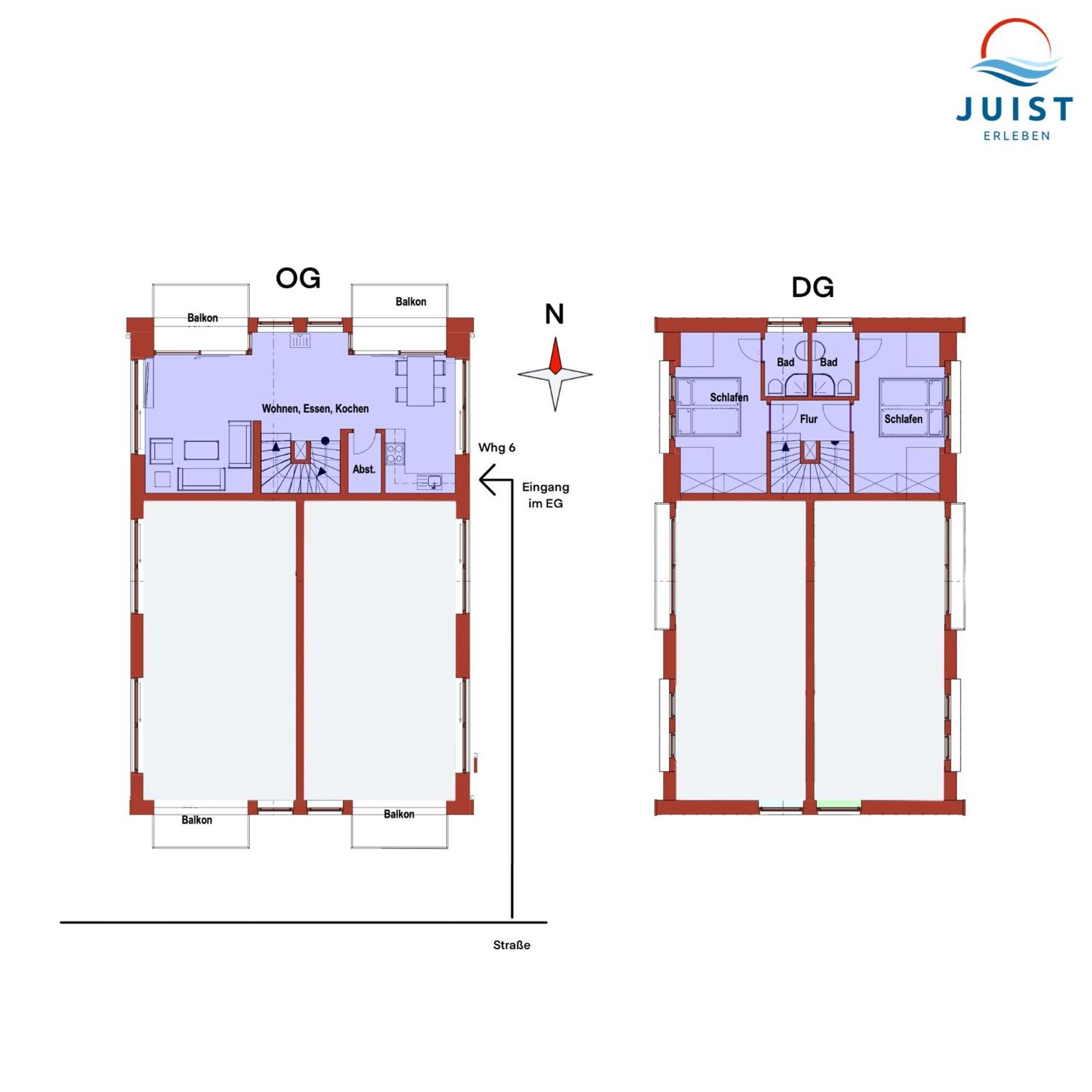 Haus Treibgut 236 - Wohnung 6 Юст Екстер'єр фото